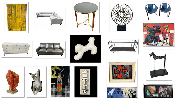 June 4th @ 11 AM - Mid Century & Modern Online Auction (Sunday)